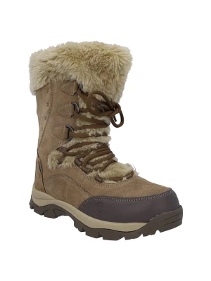 Hi-Tec Skórzane kozaki zimowe "Moritz 200" w kolorze jasnobrązowym rozmiar: 40