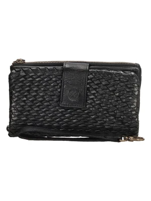 HIDE & STITCHES Skórzany portfel w kolorze czerwonym - 18 x 10 x 3,5 cm rozmiar: onesize