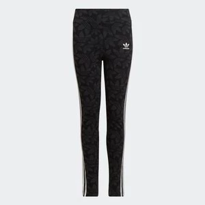 High-Waisted Allover Print Tights Adidas