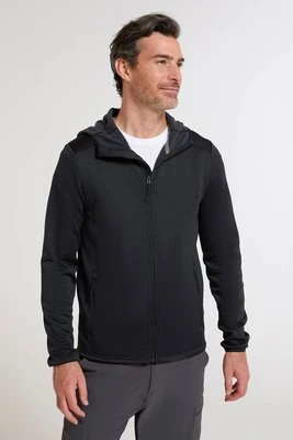 Hike — męska sportowa bluza z kapturem i zamkiem na całej długości - Black Mountain Warehouse