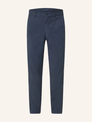 Hiltl Chino Taura O Kroju Slim Fit blau GRANATOWY
