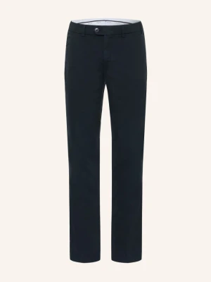 Hiltl Chinosy O Kroju Extra Slim Fit blau GRANATOWY