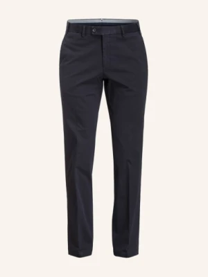 Hiltl Chinosy Parma Contemporary Fit blau