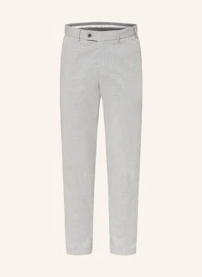 Hiltl Chinosy Slim Fit Z Lnu grau
