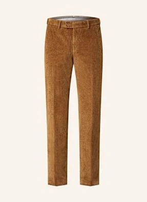 Hiltl Chinosy Ze Sztruksu Regular Fit braun