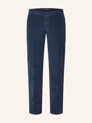 Hiltl Chinosy Ze Sztruksu Slim Fit blau