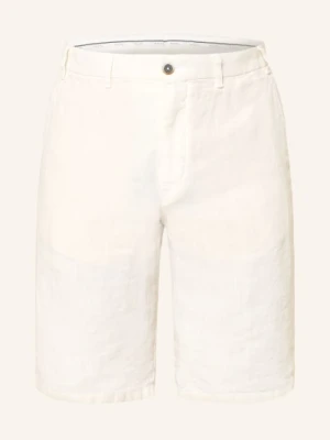 Hiltl Szorty Chino Parmino Z Lnu weiss ECRU