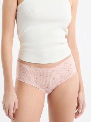 Hipster z mikrofibry bezszwowy we wzory Etam