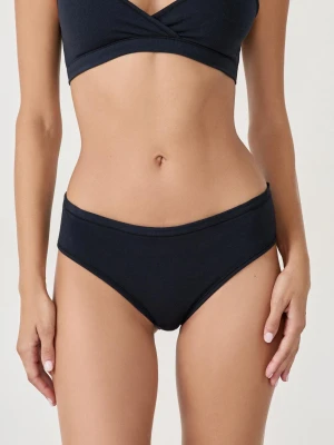 Hipstery z bawełny organicznej ze stretchem Etam