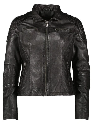 HIS Skórzana kurtka w kolorze czarnym rozmiar: 42