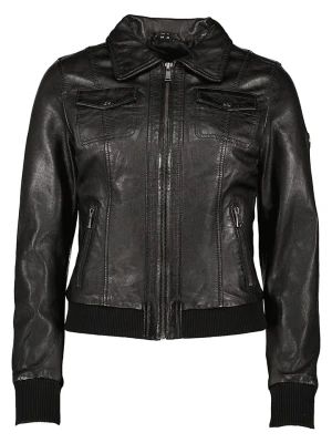 HIS Skórzana kurtka w kolorze czarnym rozmiar: 44