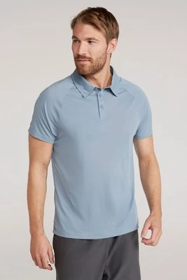 Hit męska lekkie koszulka Polo IsoCool - Light Blue Mountain Warehouse