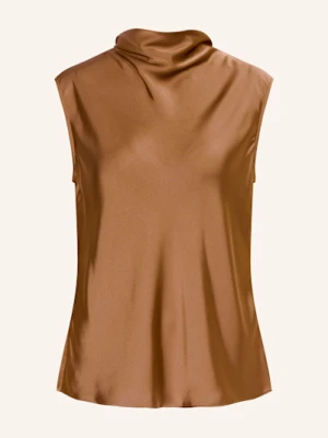 Hobbs Bluzka Bez Rękawów Gigi Z Satyny rot