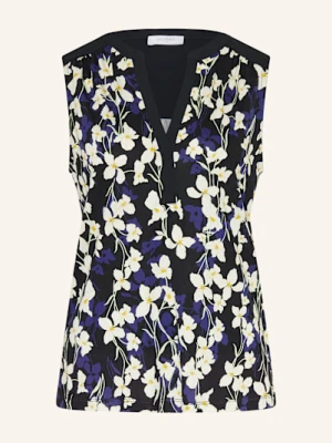 Hobbs Bluzka Bez Rękawów Nadine Z Mieszanki Materiałów blau