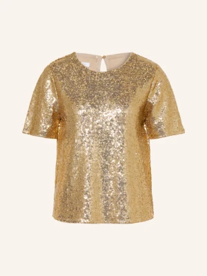 Hobbs Bluzka Koszulowa Lilibet Z Cekinami gold