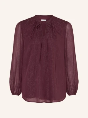 Hobbs Bluzka Vivien Z Błyszczącą Przędzą lila