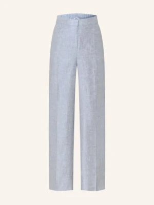 Hobbs Spodnie Z Lnu Estella blau