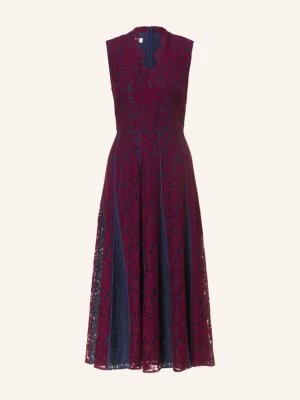 Hobbs Sukienka Quin Lace Z Koronką Ażurową lila