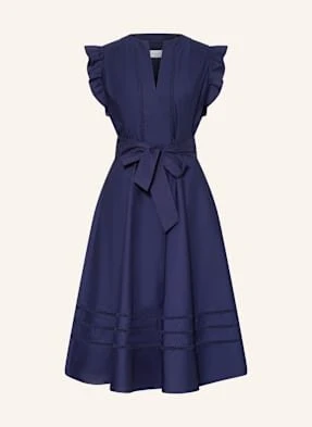 Hobbs Sukienka Vanessa Z Falbankami blau