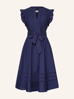 Hobbs Sukienka Vanessa Z Falbankami blau