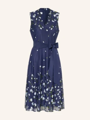 Hobbs Sukienka Z Siateczki Aria blau