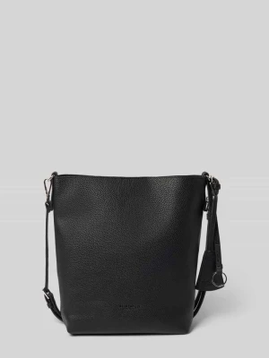 Hobo bag z wytłoczone logo model 'LOHJA' Seidenfelt