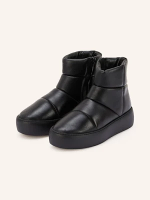 Högl Botki Na Platformie Paddy schwarz