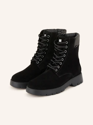 Högl Botki Sznurowane schwarz