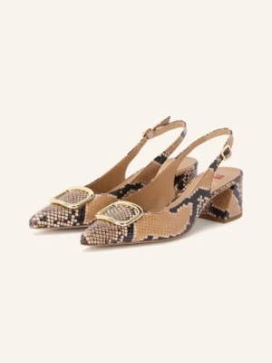 Högl Czółenka Typu Slingback beige