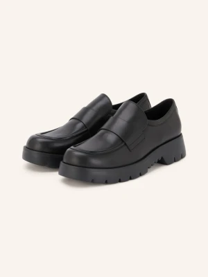 Högl Loafersy Na Platformie schwarz CZARNY