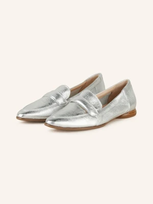 Högl Loafersy silber SREBRNY