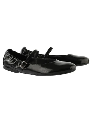 Högl Skórzane baleriny "Michelle" w kolorze czarnym rozmiar: 39