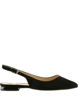 Högl Skórzane baleriny w kolorze czarnym rozmiar: 36