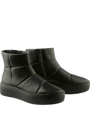 Högl Skórzane botki "Paddy" w kolorze czarnym rozmiar: 40