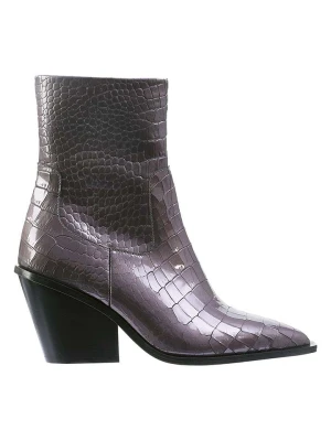 Högl Skórzane botki w kolorze czarnym rozmiar: 39