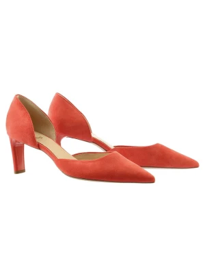 Högl Skórzane czółenka w kolorze czerwonym rozmiar: 41