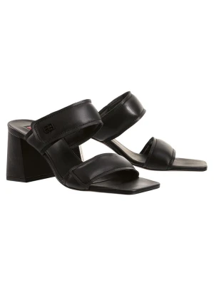 Högl Skórzane klapki w kolorze czarnym rozmiar: 41