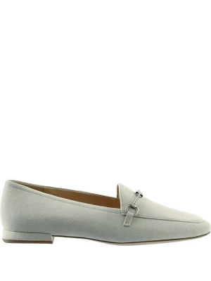 Högl Skórzane mokasyny "Vera" w kolorze błękitnym rozmiar: 39