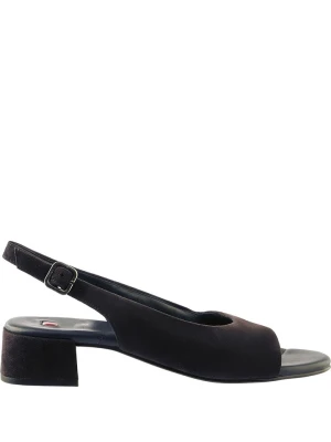 Högl Skórzane sandały "Elsa" w kolorze granatowym rozmiar: 41,5