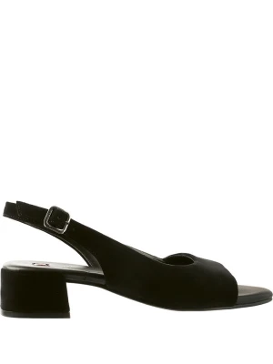 Högl Skórzane sandały w kolorze czarnym rozmiar: 40