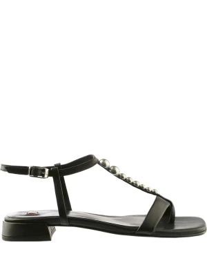 Högl Skórzane sandały w kolorze czarnym rozmiar: 40