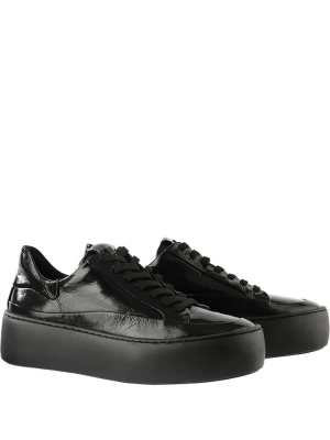 Högl Skórzane sneakersy "Illusion" w kolorze czarnym rozmiar: 38