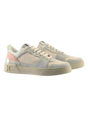 Högl Skórzane sneakersy "Macba Seven" w kolorze kremowym ze wzorem rozmiar: 39