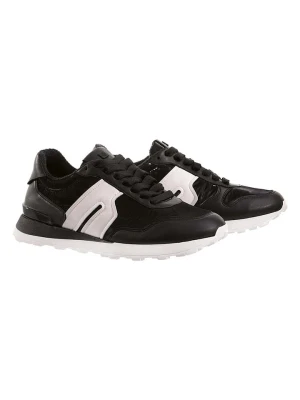 Högl Skórzane sneakersy "Tony" w kolorze czarno-białym rozmiar: 41,5