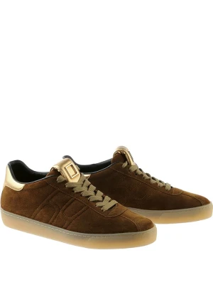Högl Skórzane sneakersy w kolorze brązowym rozmiar: 38