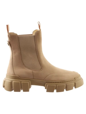 Högl Skórzane sztyblety "Adventure" w kolorze beżowym rozmiar: 36