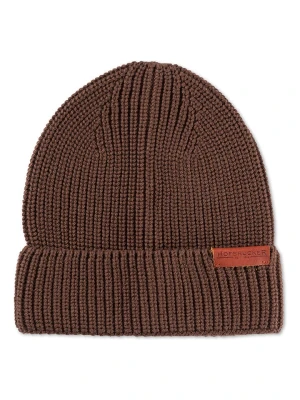 Hofbrucker Czapka beanie w kolorze brązowym rozmiar: 50-52 cm