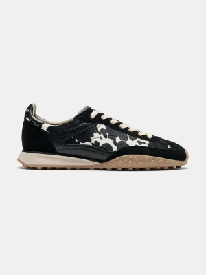 Hoff BRIDGE MKII PRINT BLACK sneakersy damskie skórzane