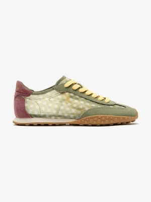 Hoff BRIDGE VICHY SAGE sneakersy damskie zamszowe