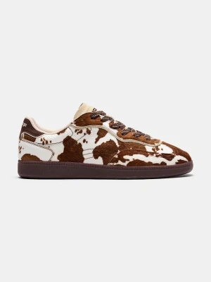 Hoff PARK PRINT BROWN sneakersy damskie skórzane